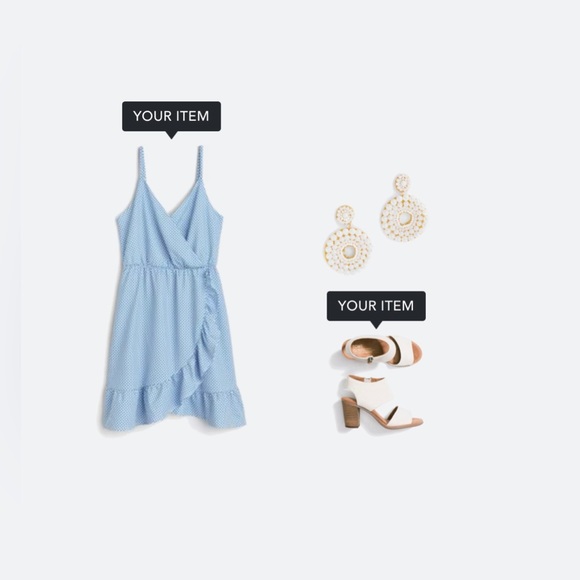 Kaileigh Sleeveless Gingham Wrap Dress NWT!! - Picture 6 of 16